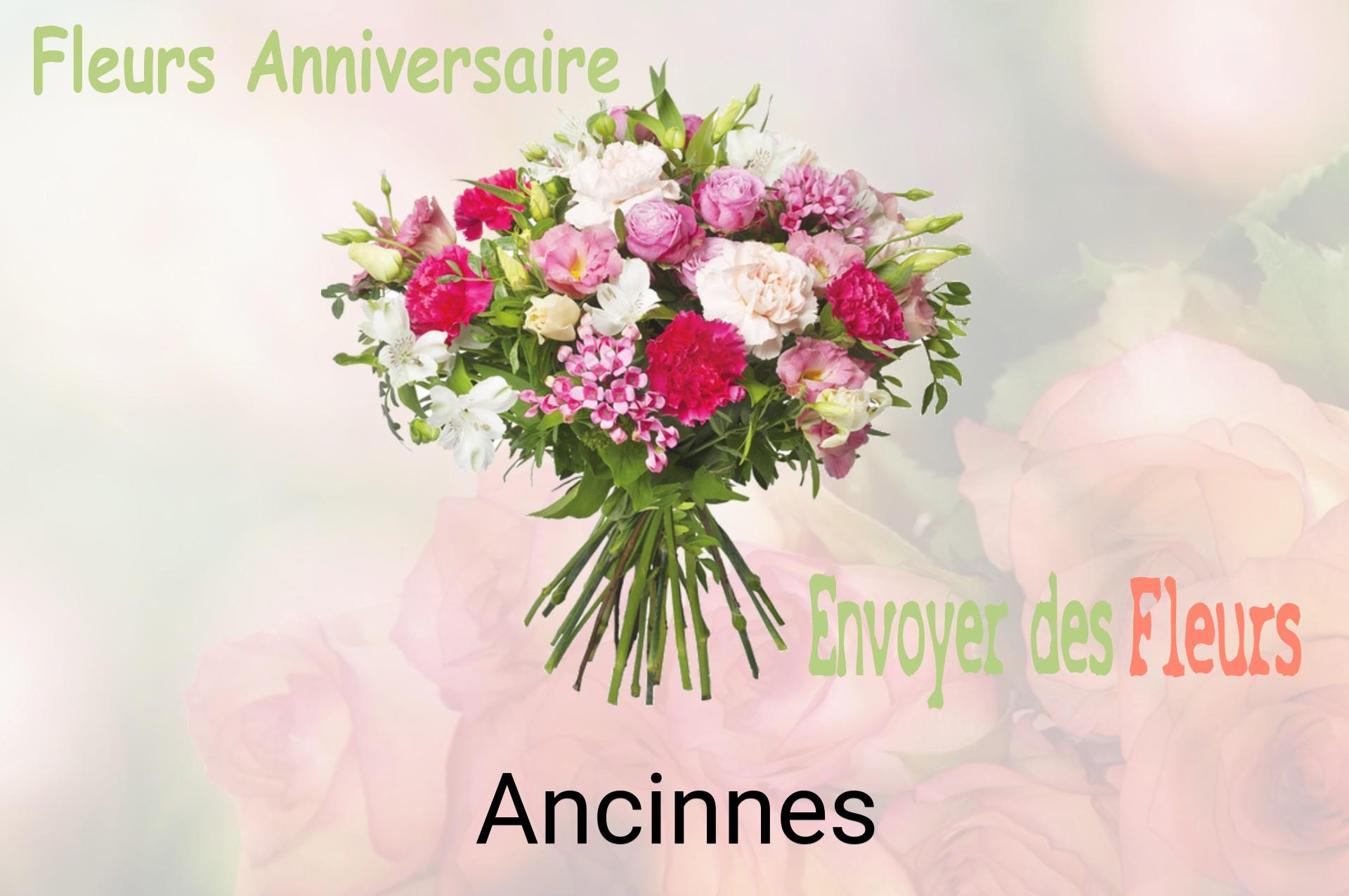 Bouquet de fleurs d’anniversaire livré à Ancinnes